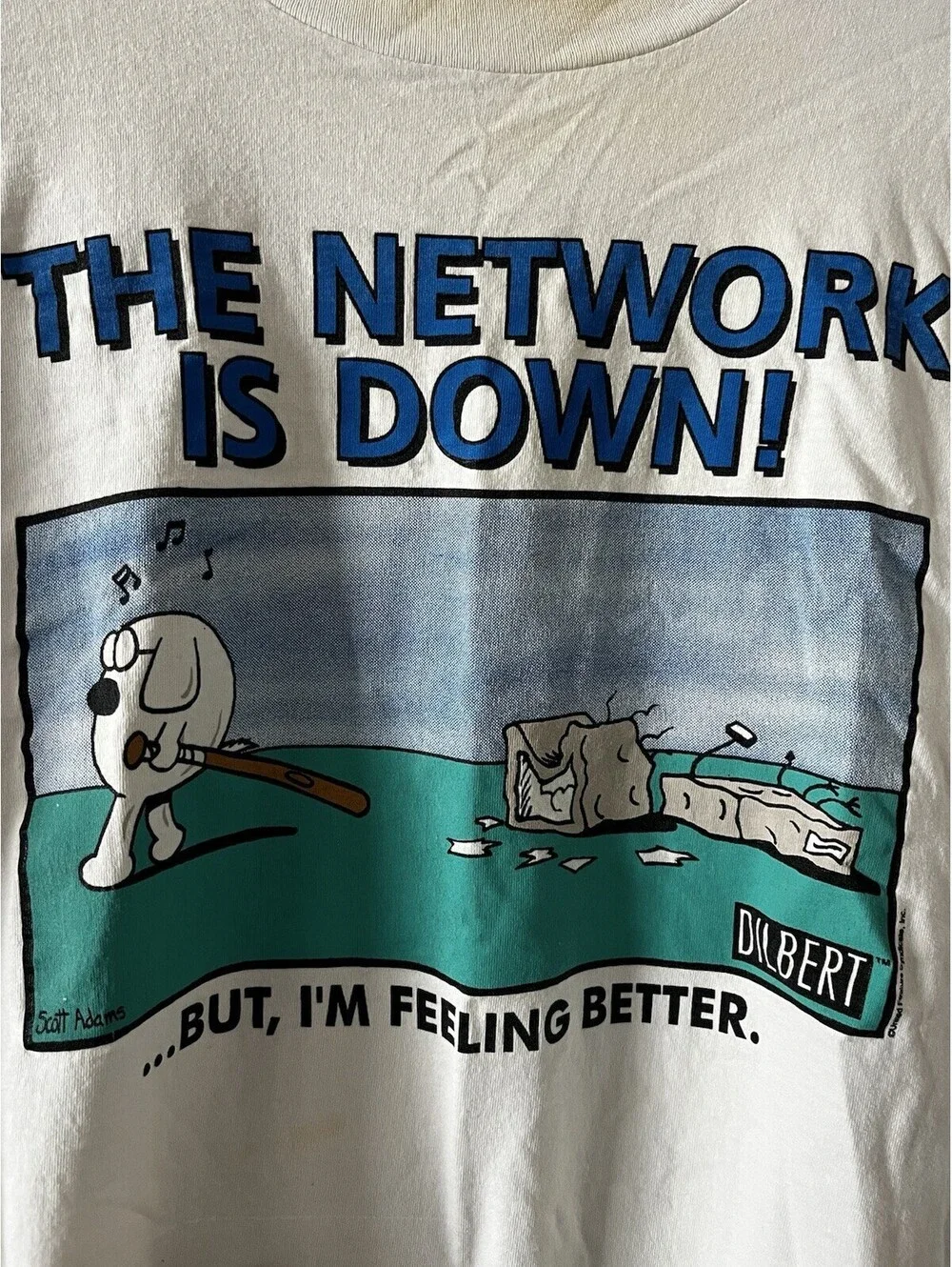Oneita vintage dilbert